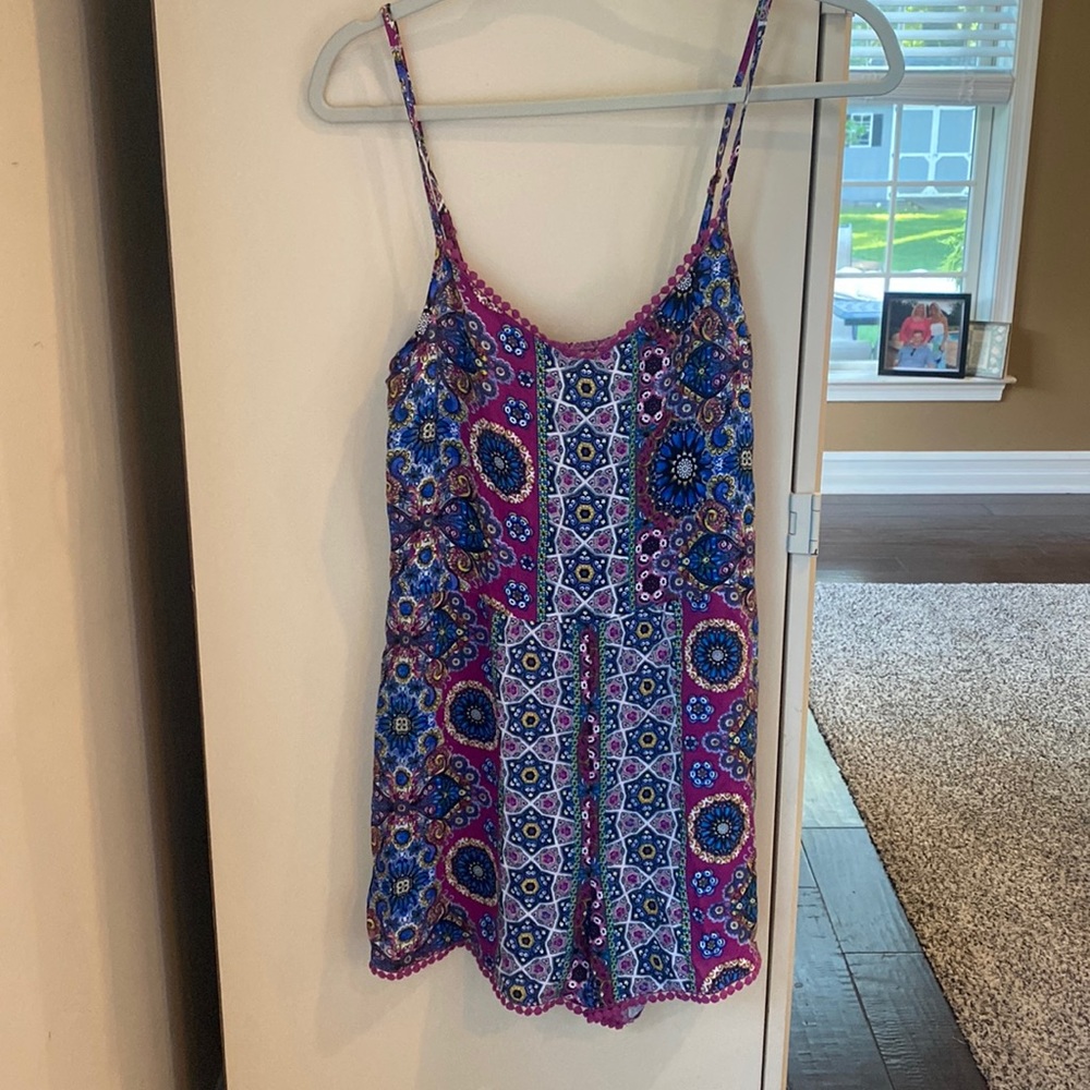 Women’s LA hearts romper